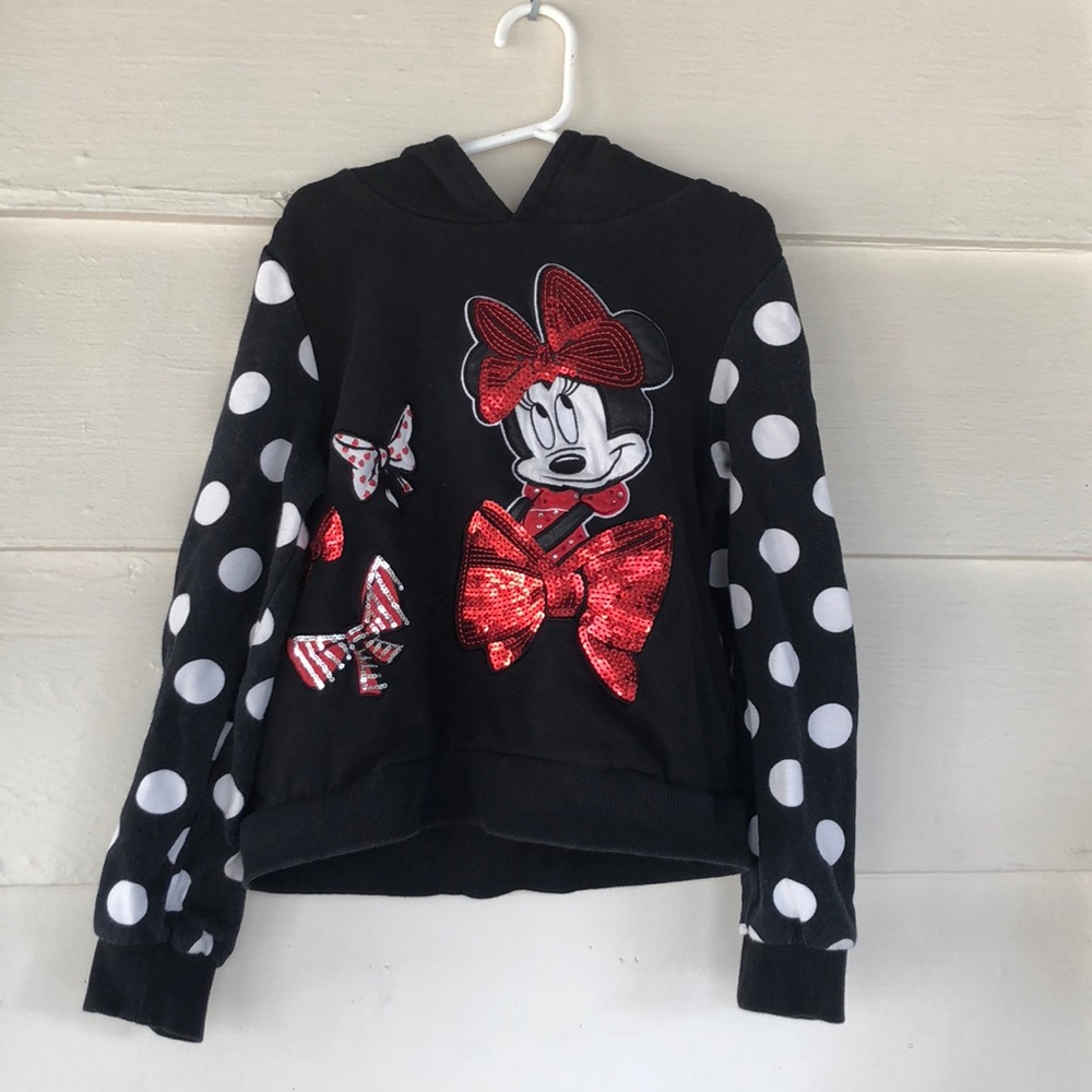 Girls Minnie Mouse Sweatshirt